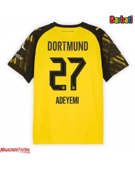 Borussia Dortmund Karim Adeyemi #27 Tricou Fotbal Replică 2025-26 Barbati Acasa Borussia Dortmund Karim Adeyemi #27 Tricou Fotbal Replică 2025-26 Barbati Acasa